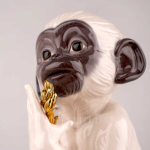 lladro little monkey figurine