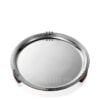 Puiforcat Round Tray Etchéa Silver Plated