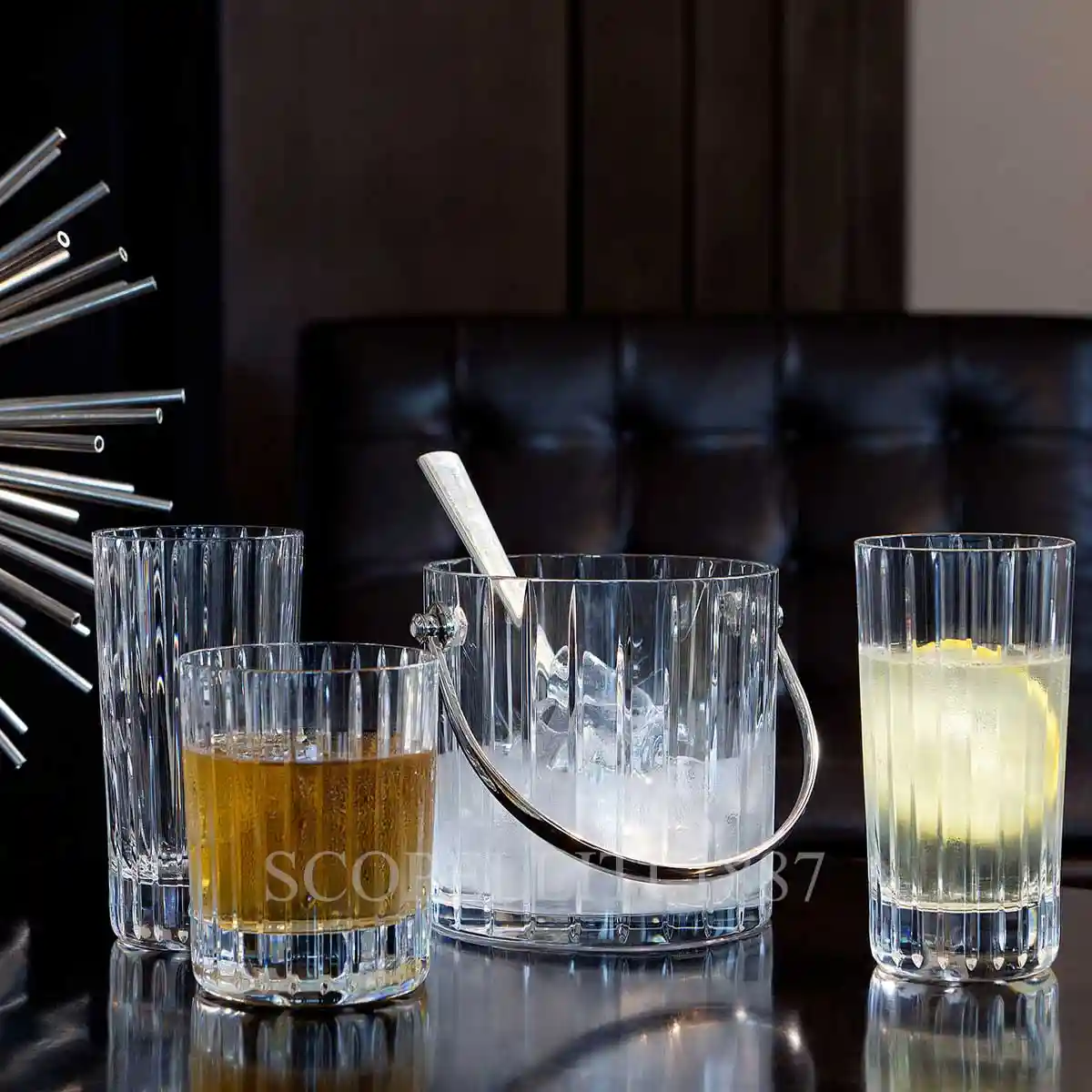 baccarat harmonie crystal ice bucket