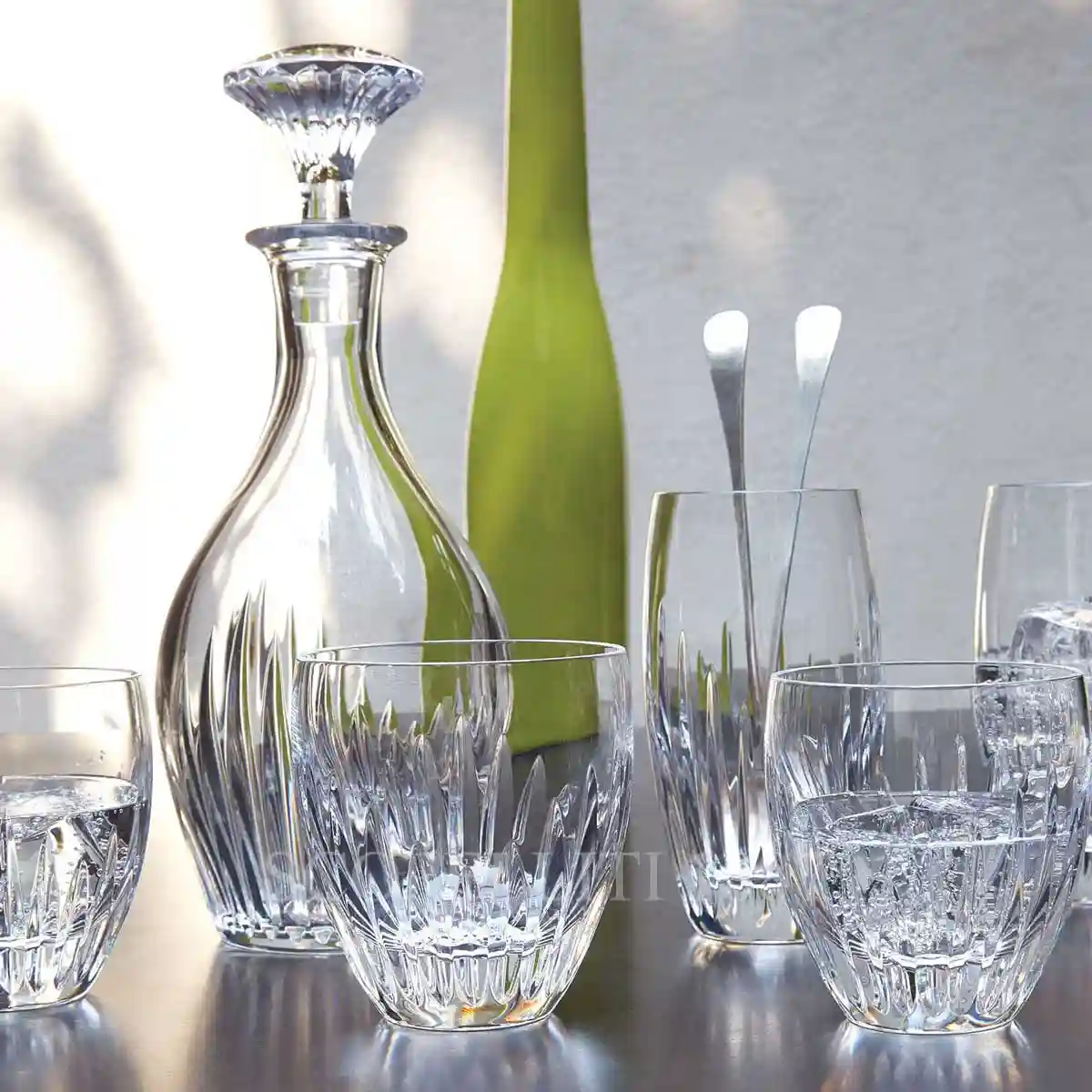 baccarat massena crystal tumblers