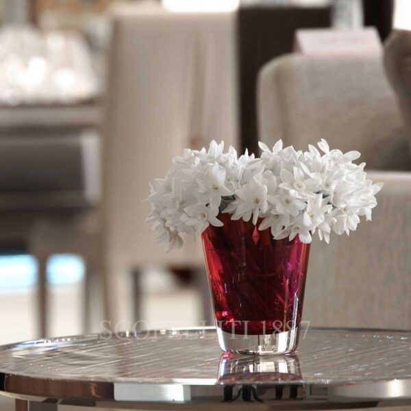 baccarat mosaique tumbler red