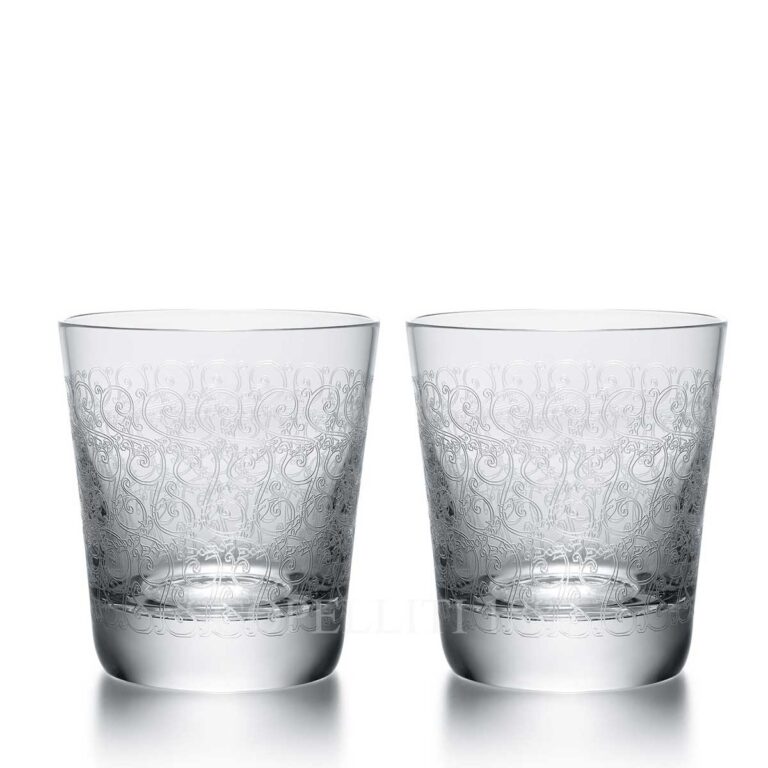 baccarat rohan set two tumblers