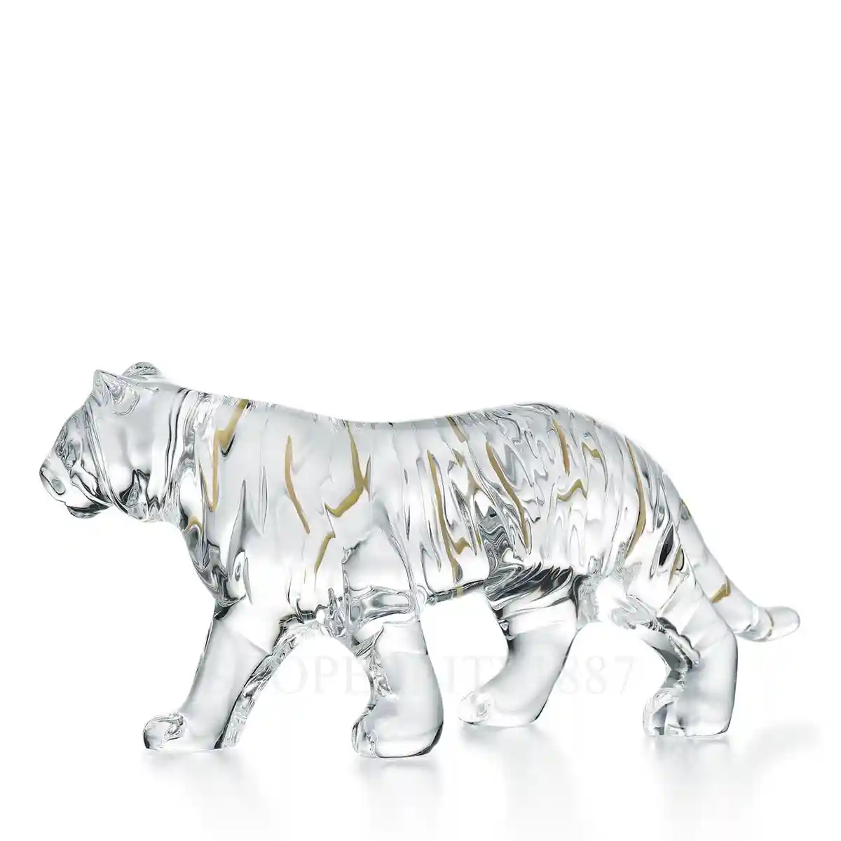 baccarat tiger clear crystal zodiac