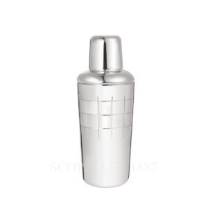 christofle silver plated shaker graphik