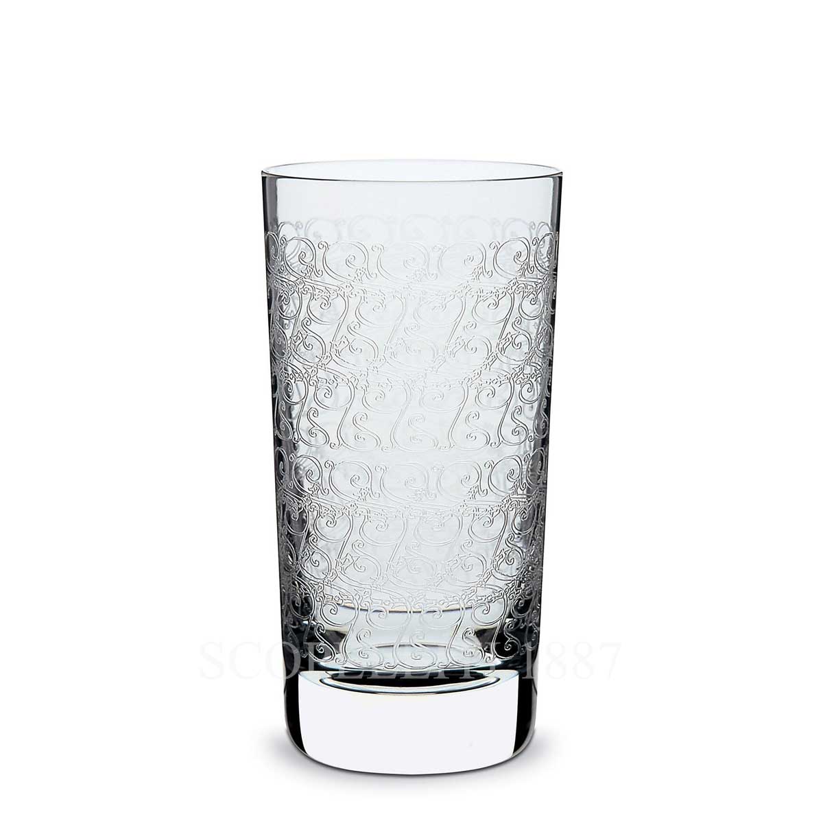 Baccarat Mille Nuits Short Crystal Water Glass - SCOPELLITI 1887