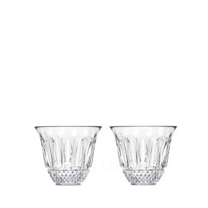 saint louis tommy set 2 tumblers clear