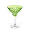 Saint Louis Cocktail Glass Tommy Light Green