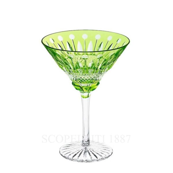 saint louis cocktail tommy glass light green