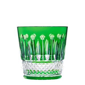 saint louis green crystal tumbler