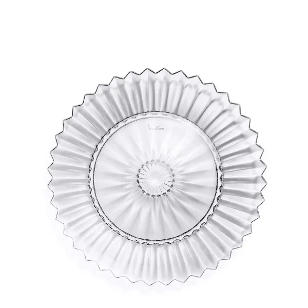 baccarat mille nuits crystal plate medium
