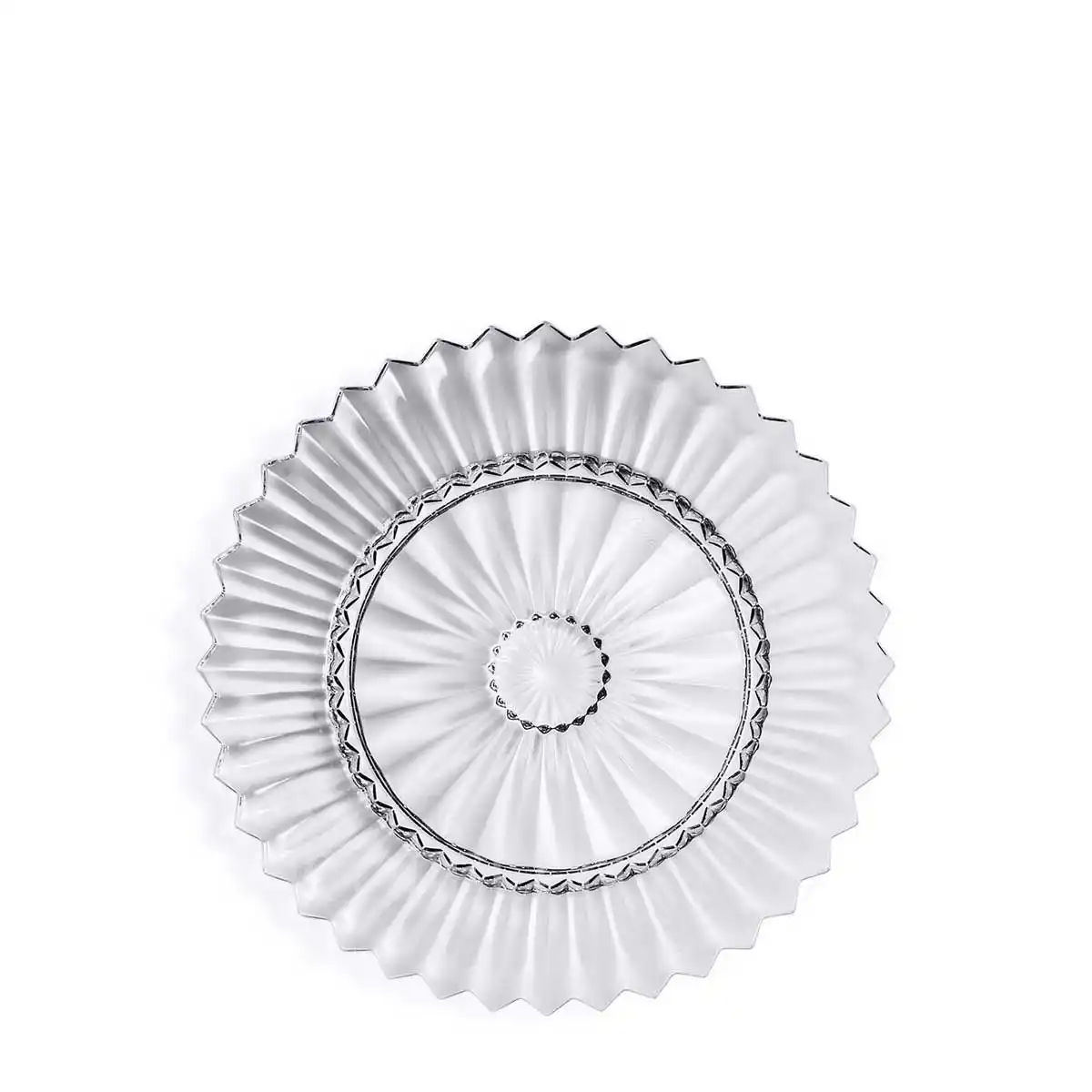 baccarat mille nuits crystal plate small