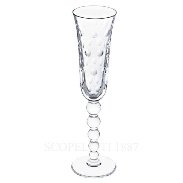 saint louis bubbles crystal champagne glass