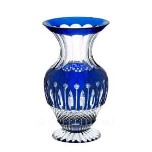 saint louis tommy vase blue