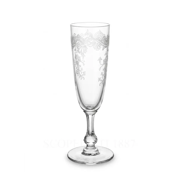 saint louis cleo champagne crystal glass