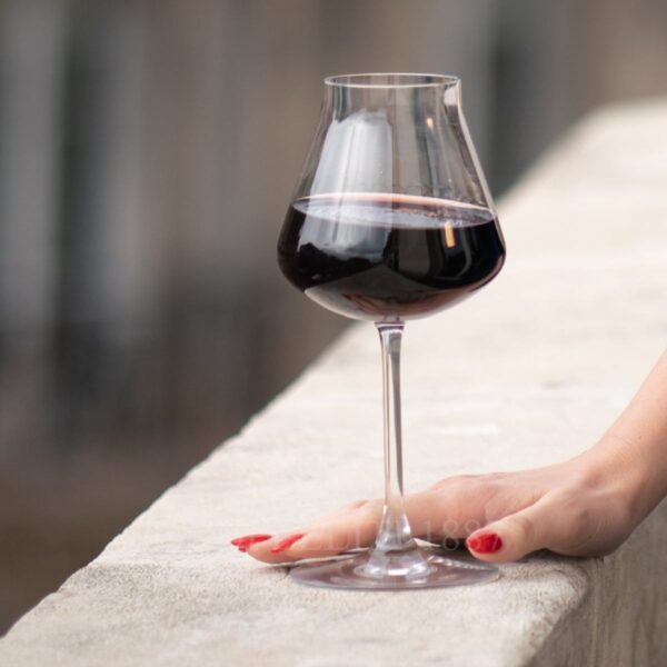 baccarat chateau red wine glass