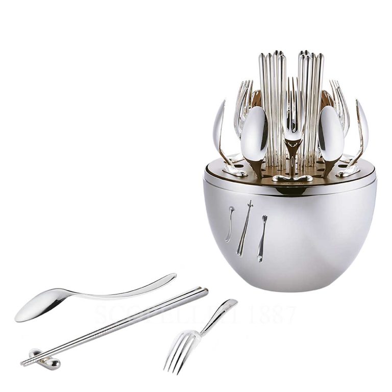 mood asia christofle silver plated flatware