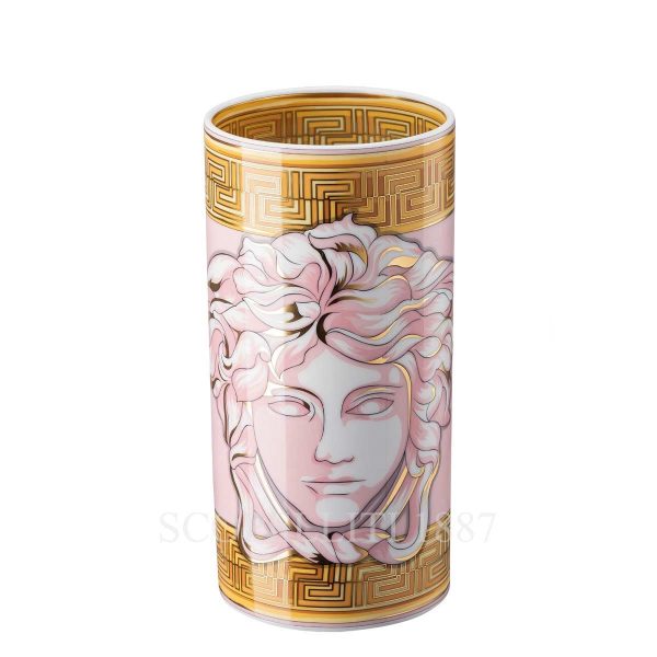 versace vase 24 cm medusa amplified pink coin