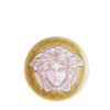Versace Bread Plate Medusa Amplified Pink Coin