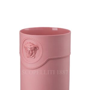 versace vase la medusa pink 18 cm