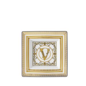 versace virtus gala white tray 14 cm