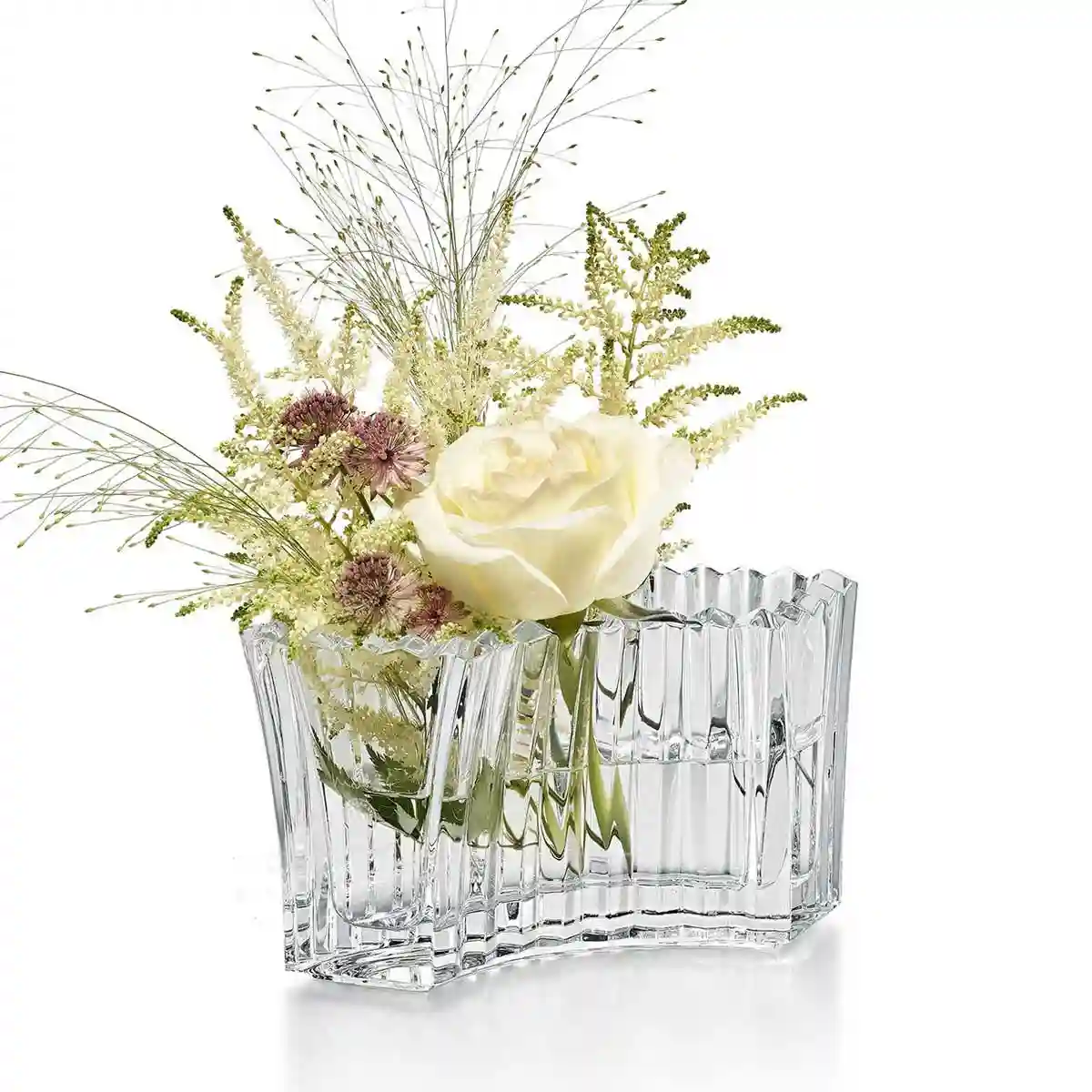 baccarat mille nuits crystal vase infinite rounded