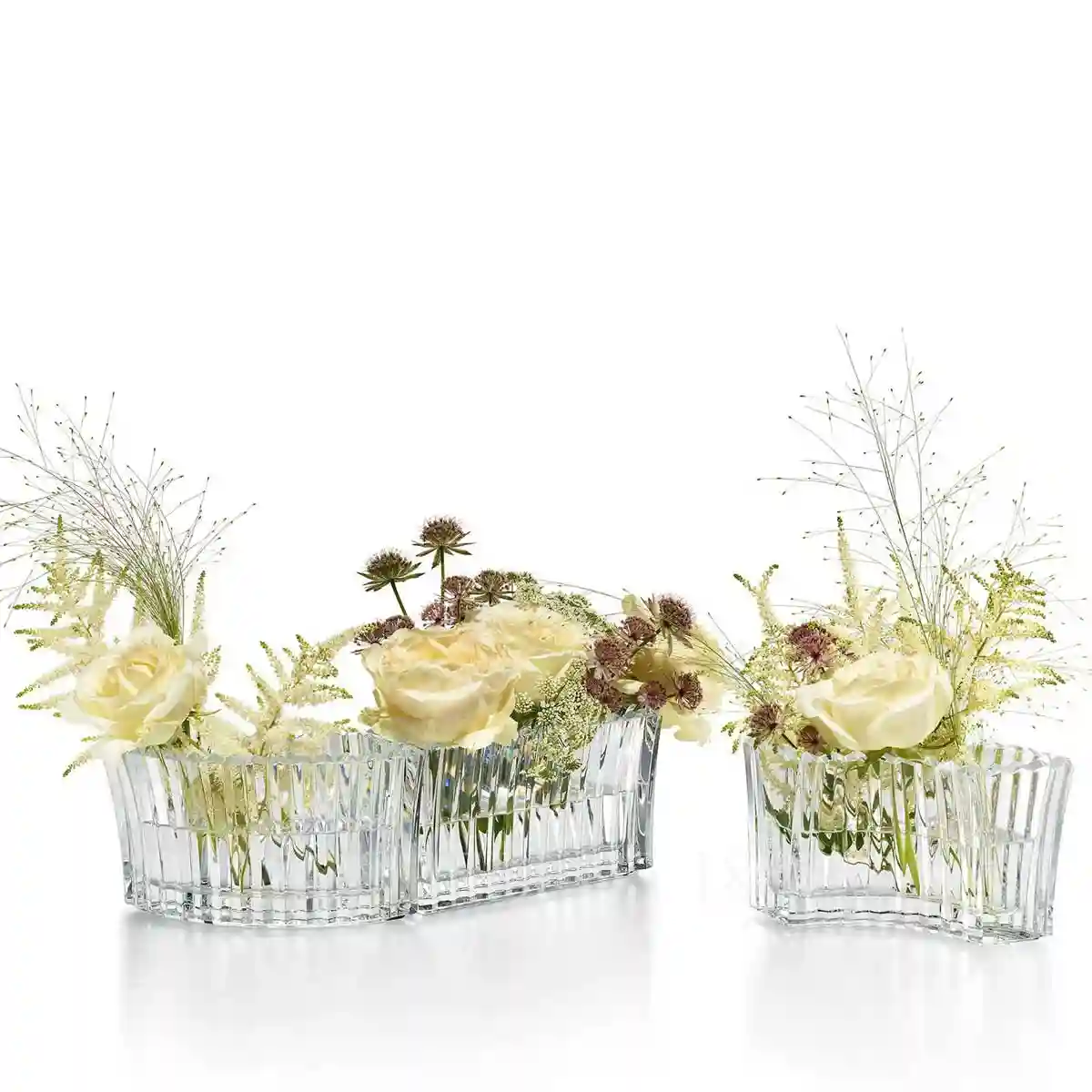 baccarat mille nuits crystal vases infinite