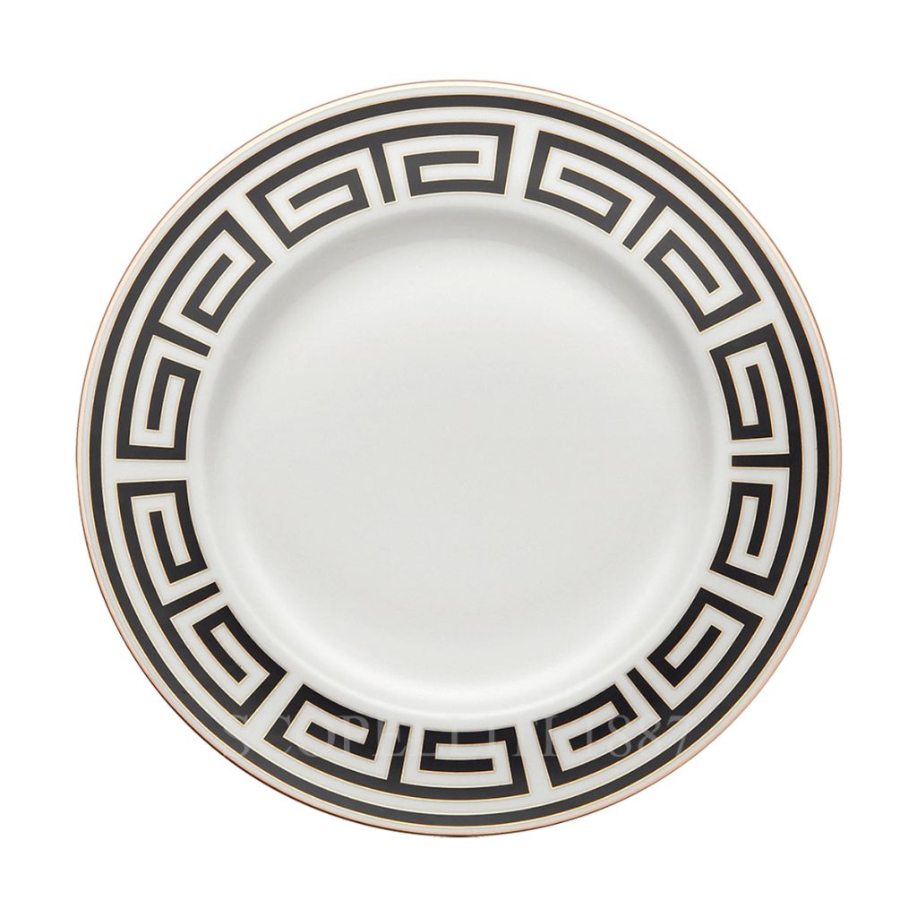 ginori labirinto black dinner plate