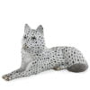 Herend Lying Wolf Figurine Limited Edition