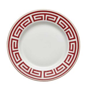 richard ginori dinner plate labirinto red