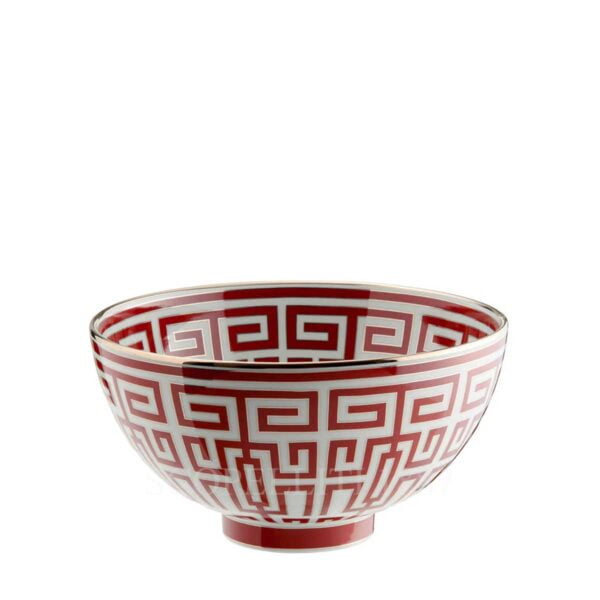 richard ginori gio ponti bowl labirinto red