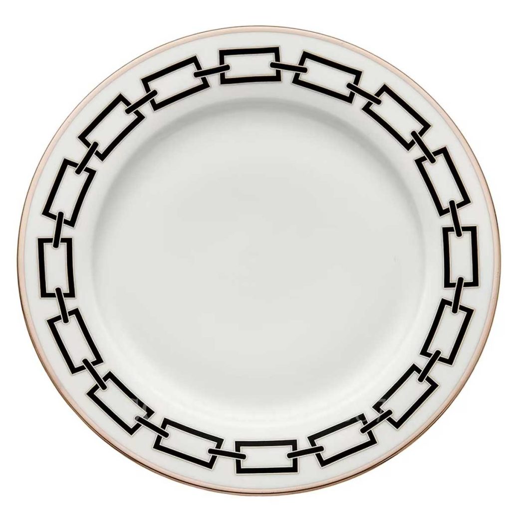 richard ginori round platter catene black