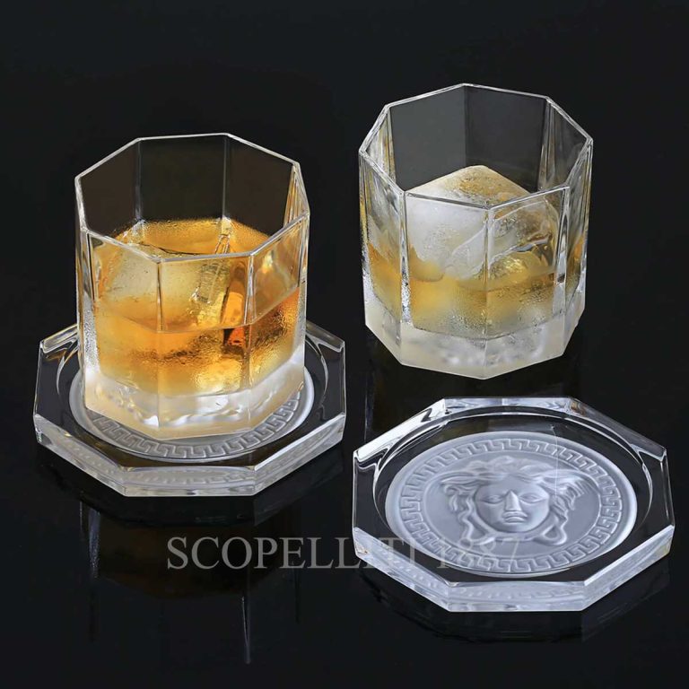 versace medusa lumiere whisky tumblers