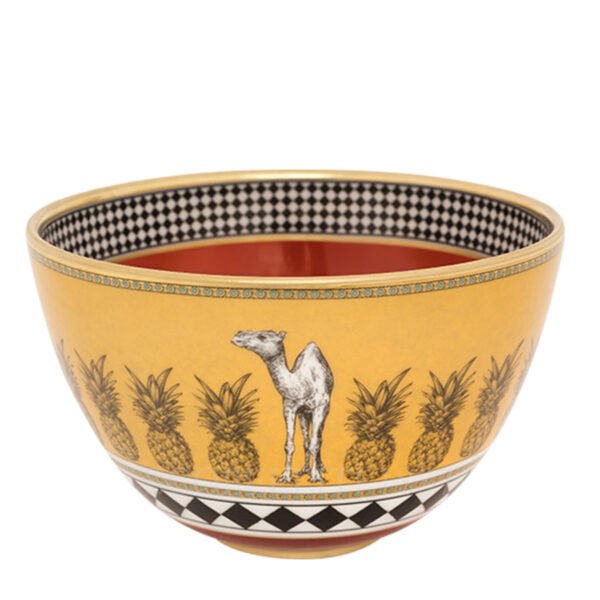 ginori 1735 totem camel bowl