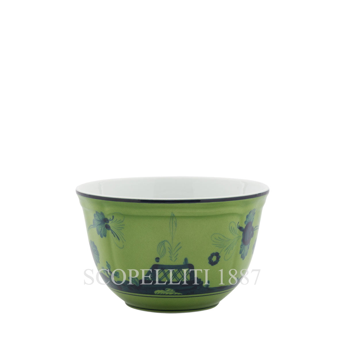 ginori oriente italiano malachite rice bowl