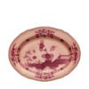 Ginori 1735 Oval Platter Small Oriente Italiano Vermiglio