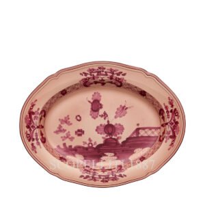 oriente vermiglio small oval platter