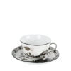 Ginori 1735 Tea Cup and Saucer Oriente Italiano Albus