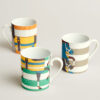 Hermes Gift Set of 3 Mugs Rocabar Limited Collection