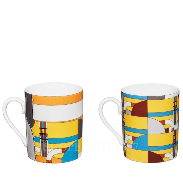 hermes rocabar gift set of 2 mugs