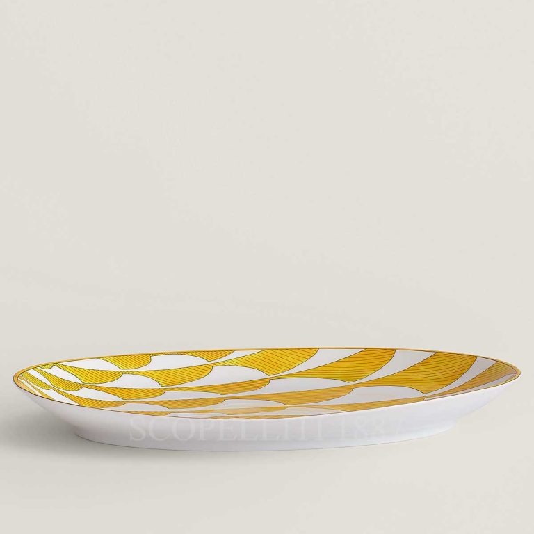 hermes medium oval platter soleil d'hermes