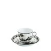 Ginori 1735 Coffee Cup and Saucer Oriente Italiano Albus