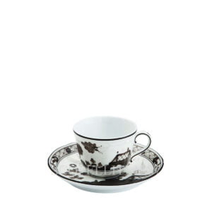 oriente albus coffee cup with saucer