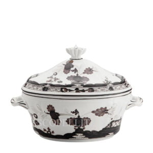 oriente albus soup tureen with lid