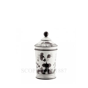 oriente albus pharmacy vase with lid