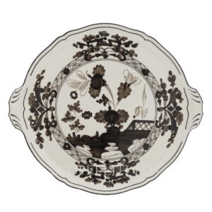 oriente italiano albus round cake plate