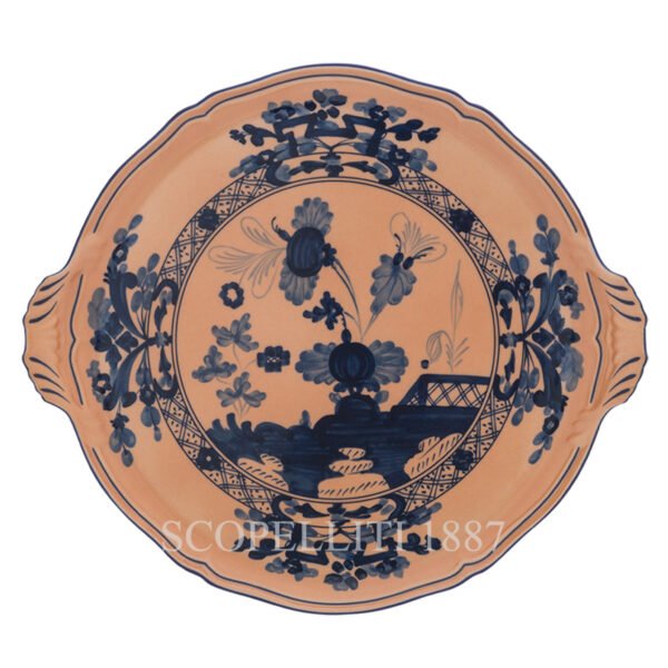 oriente italiano cipria round cake platter