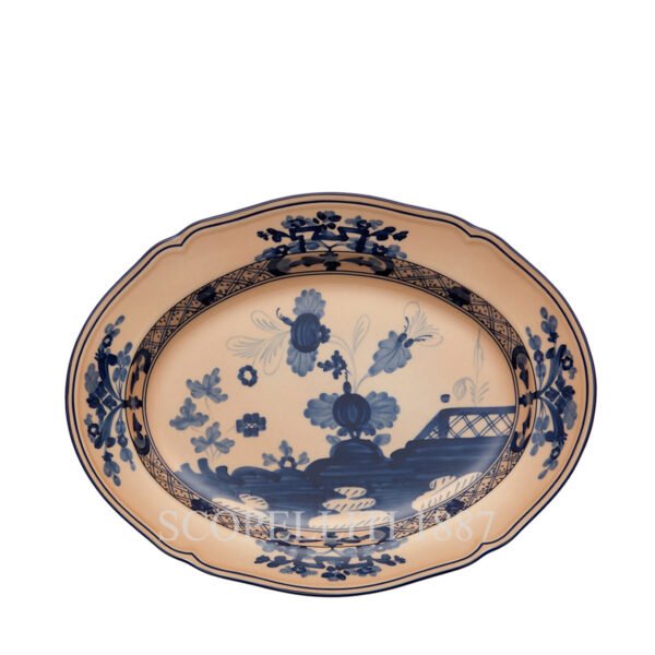 oriente cipria small oval platter