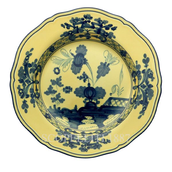 Ginori 1735 Charger Plate Oriente Italiano Citrino