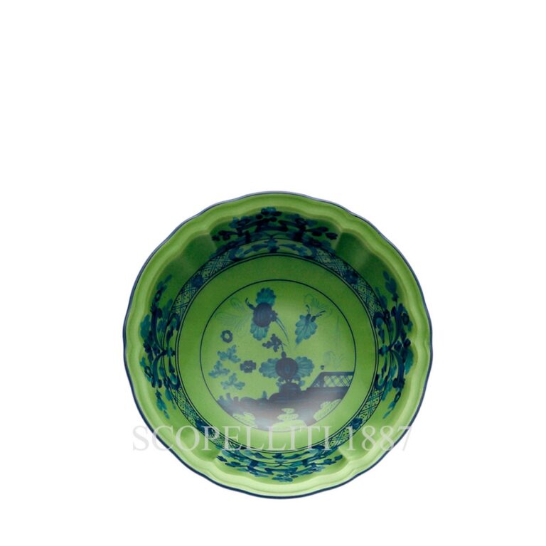 Ginori 1735 Fruit Bowl Oriente Italiano Malachite
