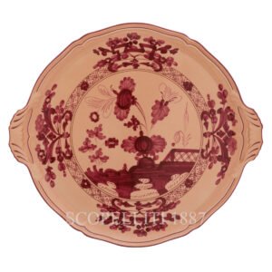 oriente vermiglio round cake plate